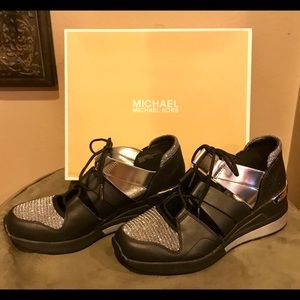Michael Kors wedge tennis shoes 👟. Worn one time